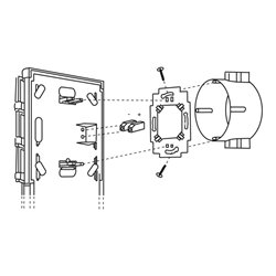 Busch-Jaeger Bedienelement 5/10fach MF/IR 6320/50-24G