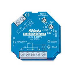 Eltako Treppenlichtzeitschalter 8-230VUC,1S,16A TLZ61NP-230V+UC