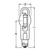 OSRAM LAMPE Powerstar-Lampe 400W E40 HQI-BT 400/D PRO