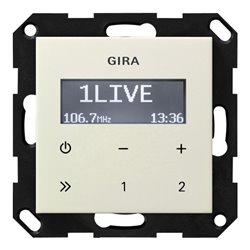 Gira UP-Radio RDS o. Lautsprecher cws 228401