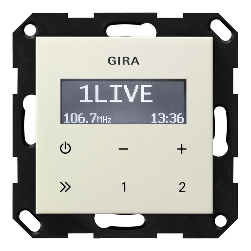Gira UP-Radio RDS o. Lautsprecher cws 228401