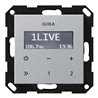 Gira UP-Radio RDS o. Lautsprecher Alu 228426
