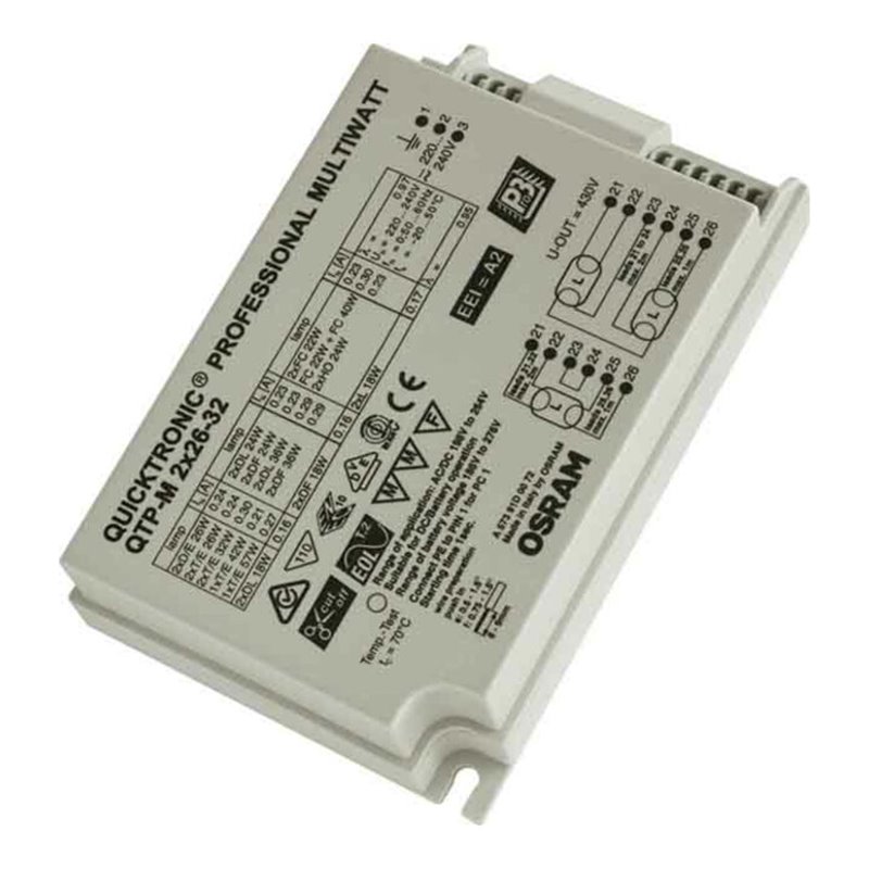 OSRAM BETRIEBSGERÄTE Elektronischer Trafo QTPM2x26-32/220-240S