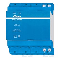 Eltako Weitbereichs-Schaltnetz. 24V DC-48W/2A WNT12-24VDC-48W/2A