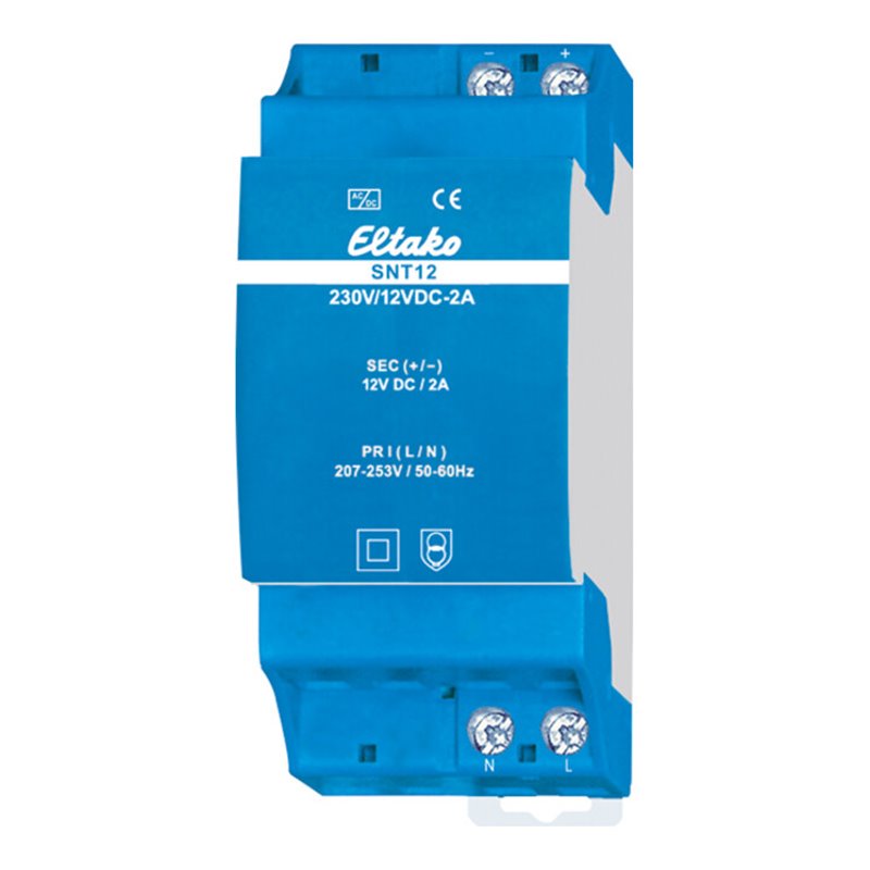 Eltako Schaltnetzteil SNT12-230V/12VDC-2A