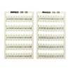 WAGO GmbH& Co. KG WSB-Bezeichnungssystem S: 11-20 (10x) 209-703