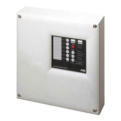 ABB Stotz S&J Brandmeldezentrale f.4/6 Meldergruppen BZK4E