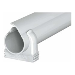 OBO Bettermann Vertr Quick-Pipe-Set 30m +96 Schellen 2954 M25 LGR