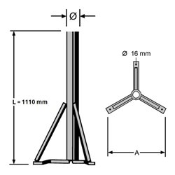 Kathrein Standfuß ZAS 15