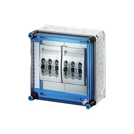 Hensel Mi-NH-Si.lasttrenn-Gehäuse 2x3xNH00, 250A 5pol. Mi 6265