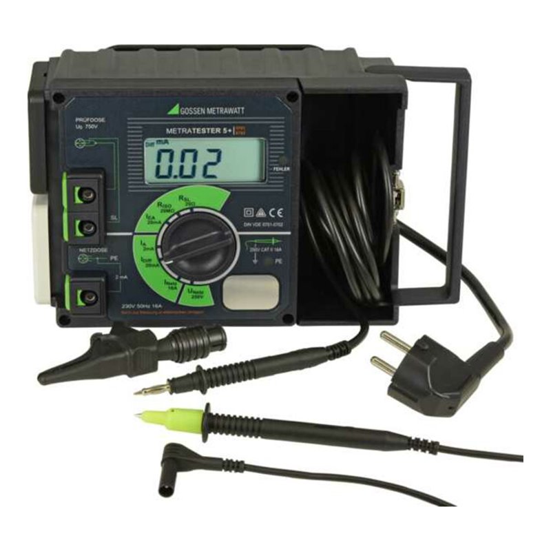 Gossen Metrawatt Prüfgerät DIN VDE 0701-0702 METRATESTER 5+