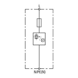 DEHN Kombi-Ableiter 1 DEHNvenCI DVCI 255