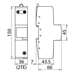 DEHN Kombi-Ableiter 1 DEHNvenCI DVCI 255