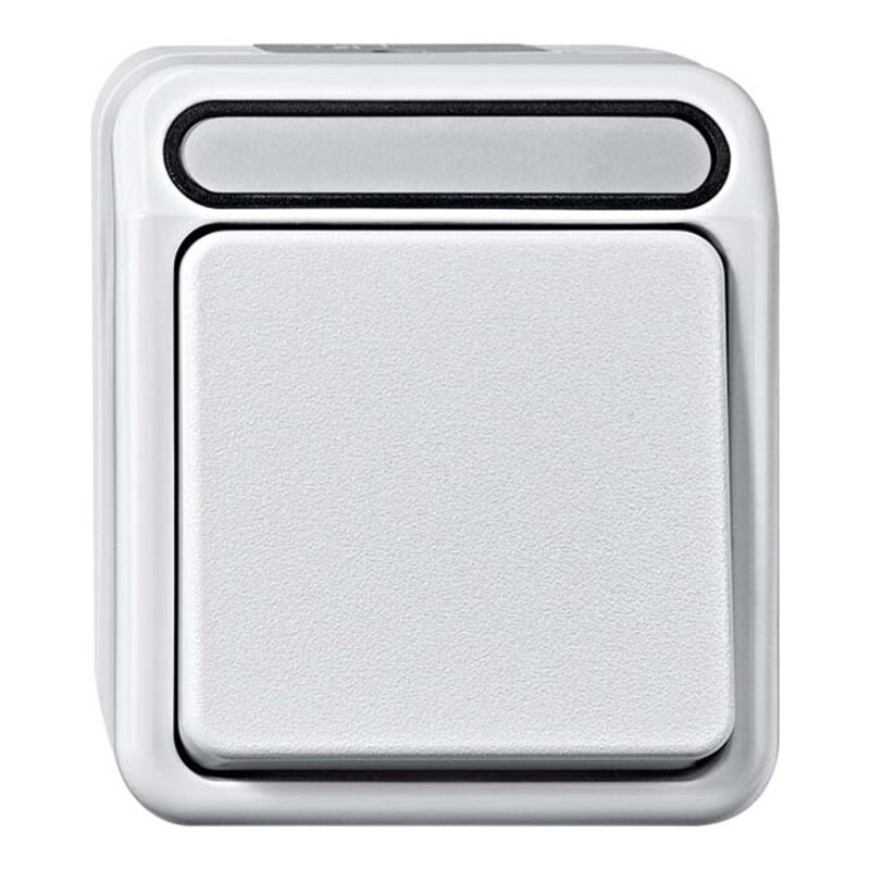 Merten Aus/Wechsel-Kontr.schalter 1-polig, polarweiß MEG3106-8019