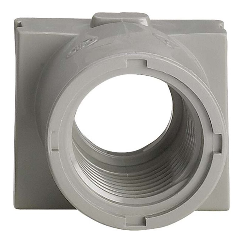 Merten Schieber mit Stutzen lichtgrau MEG3962-8029 VE10