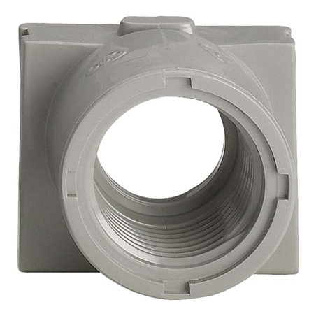 Merten Schieber mit Stutzen lichtgrau MEG3962-8029 VE10