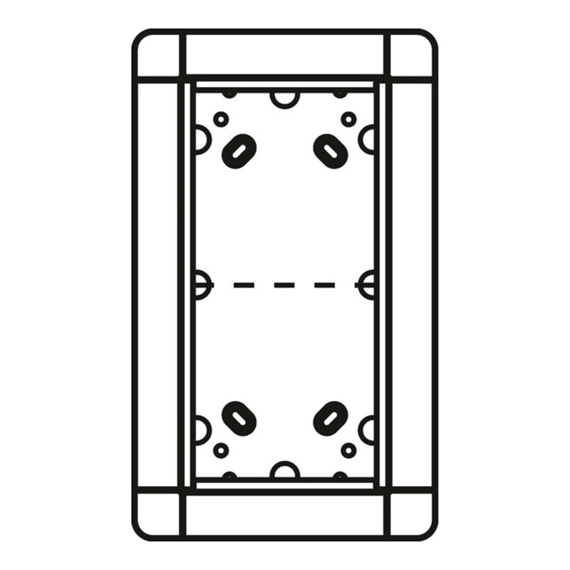 Ritto Portier UP-Rahmen si 2-fach, 141x238mm 1881220