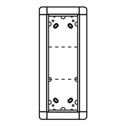 Ritto Portier UP-Rahmen si 3-fach, 141x334mm 1881320