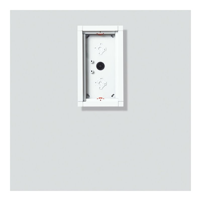 Siedle&Söhne Gehäuse-Aufputz 2Module weiss GA 612-2/1-0 W