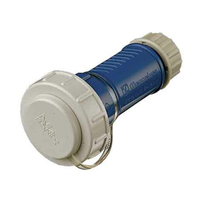 Mennekes Schuko-Kupplung 16A,2p+E,230V,bl DWD 10833