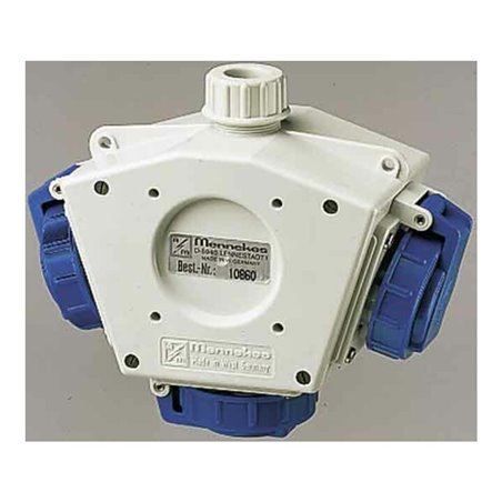 Mennekes DELTA-BOX blau/grau 10860