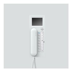 Siedle&Söhne Bus-Telefon Comfort weiss m.Farbmonitor BTCV 850-03 W