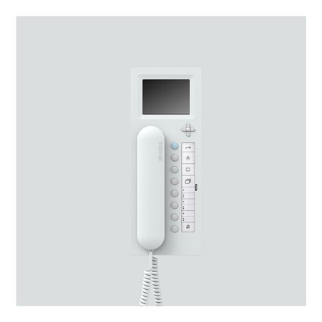 Siedle&Söhne Bus-Telefon Comfort weiss m.Farbmonitor BTCV 850-03 W