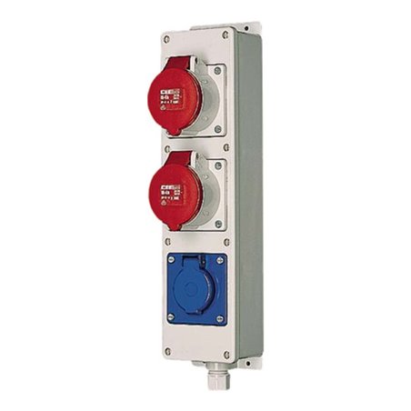 Mennekes Steckdosenleiste TL 2xCEE16A5P,Schuko 96703