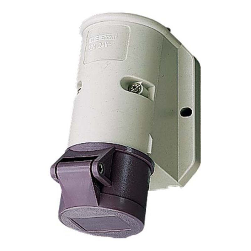 Mennekes Wanddose 16A,2p,25V,IP44 1825