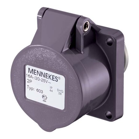 Mennekes Anbaudose 16A,2p,25V,IP44 603