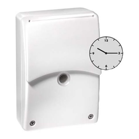 ESYLUX AP-Dämmerungsschalter m.Tag.-Zeitschaltuhr CDS-A/T