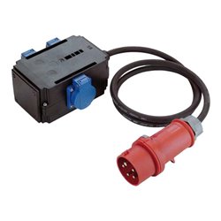 Bachmann CEE-Adapter 1xSt.16A 3xSchutz. 349.027