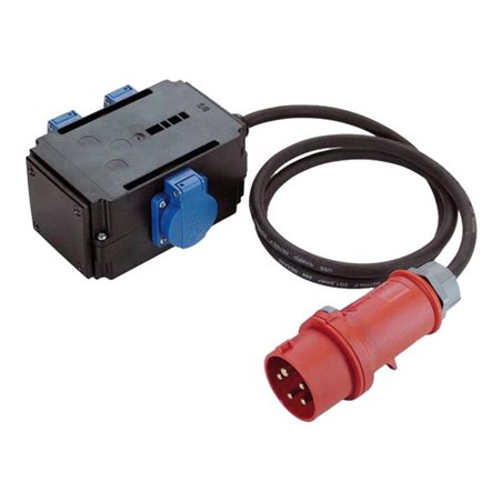 Bachmann CEE-Adapter 1xSt.16A 3xSchutz. 349.027