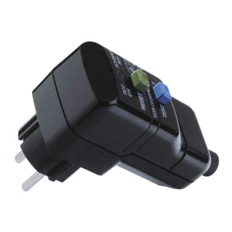 Bachmann Fehlerstrom-Schutzstecker IP44, sw 919.183