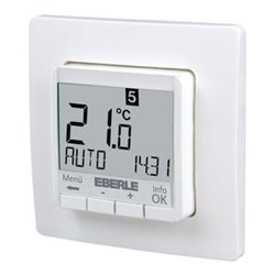 Eberle Controls UP-Uhrenthermostat FIT 3 R / weiß