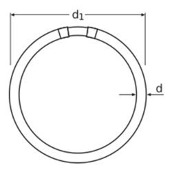 OSRAM LAMPE Leuchtstofflampe Ringform T5 wws 2GX13 FC 22W/830