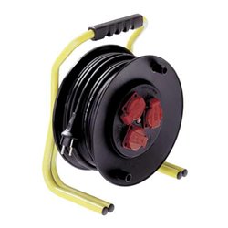 Bachmann Kabeltrommel leer 3-fach m.Thermoschal 396.184