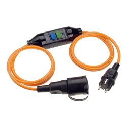 Bachmann Schutzkontaktverlängerung 3m, 3G1,5qmm mit FI 341.880