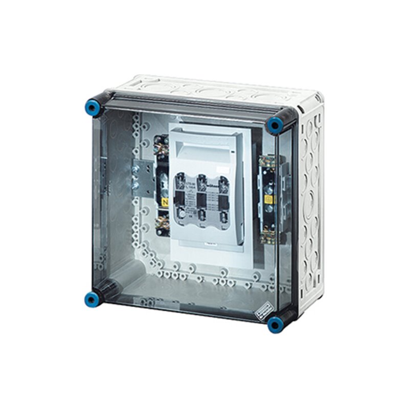 Hensel Sicherungsgehäuse 1xNH00 3p. 125A+PE+N Mi 5250