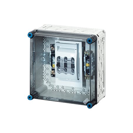 Hensel Sicherungsgehäuse 1xNH00 3p. 125A+PE+N Mi 5250