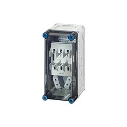 Hensel Sicherungsgehäuse NH00 3p. 125A+PE+N Mi 4150