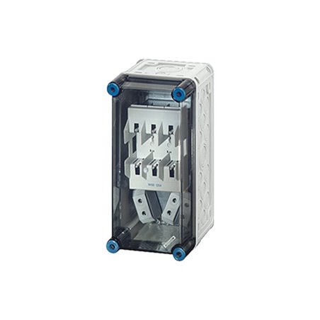 Hensel Sicherungsgehäuse NH00 3p. 125A+PE+N Mi 4150