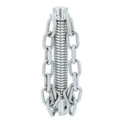 KS Tools Kettenschleuderkopf mit glatter Kette, 3 Ketten 160 mm