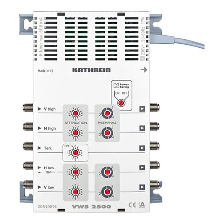 Kathrein Multischalter-Verstärker mit Netzteil VWS 2500