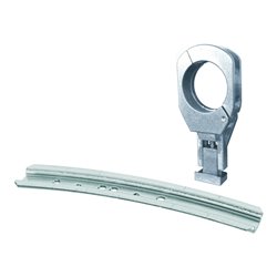 Triax Alu-Schiene 17 cm f. 2 LNB 1xAlu-Feedhalter40mm MFU - 1 Set slim