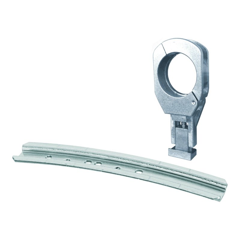 Triax Alu-Schiene 17 cm f. 2 LNB 1xAlu-Feedhalter40mm MFU - 1 Set slim