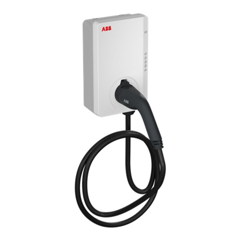 ABB Stotz S&J Wandladestation 11kW Typ2, 5m Kab.3-p.16A TAC-W11-G5-R-0