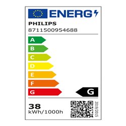 Philips Lighting Leuchtstofflampe 36W 840 2G13 TL-DU 36W/840