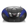 LENCO UKW-Radio m.CD tragbar USB,blau SCD-37 USB blue