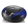 LENCO UKW-Radio m.CD tragbar USB,blau SCD-37 USB blue